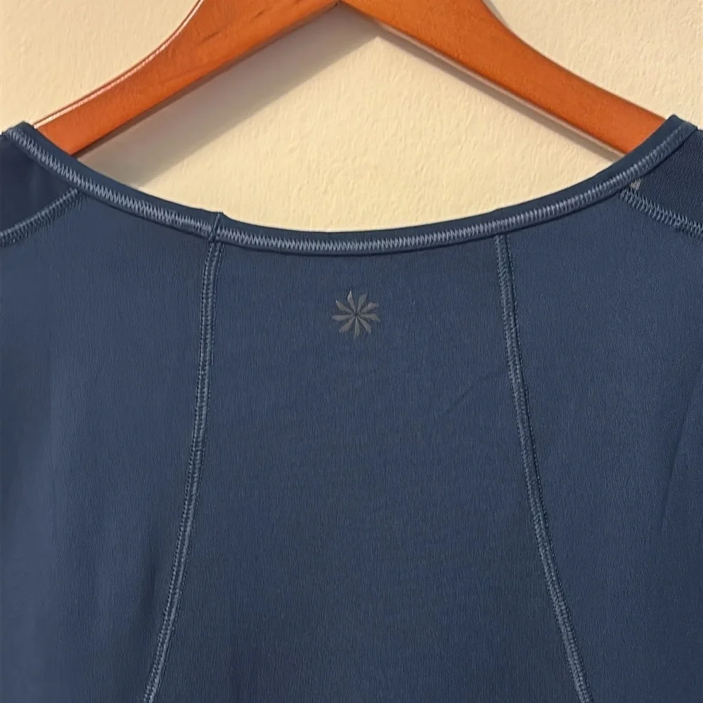 Athleta Deep Blue Long Sleeve Top